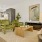spacious living room and kitchen in a Perch Denton rental home